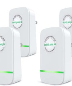 Power Saver Smart Home Portable Electricity Saving Box Digital Powerful Electricity Saving Device (Option: UK 4PCS)