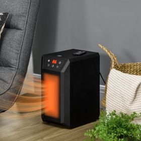 Electric Space Heater for Indoor Use (Option: Black-715x425x625 mm)