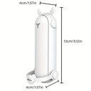 Portable Folding Handheld Fan USB Multifunctional Charging Treasure Flashlight 3-in-1 Mini Fan Random Color (Option: W13532882)